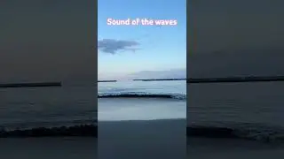 relaxing sound of waves #shorts #naturesounds #asmr #asmrrelaxing