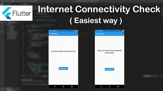 Internet Connectivity Check in Flutter (Easiest Way)
