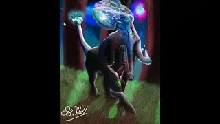 The Nwanja Udei - Digital Painting Breakdown