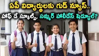 AP Summer Holidays Half Day School Here Important Updates 2023 | 