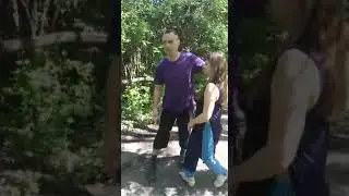 Саша осваивает азы - плеточки)