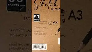 unboxing sketchbook scribble art #shorts #unboxing #sketchbook ##art #gambar #scribbleart
