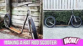 Building an awesome badass Rat Rod Scooter