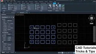ArrayClassic Autocad, Array dialog box Autocad, Associative array Autocad, Array command Autocad