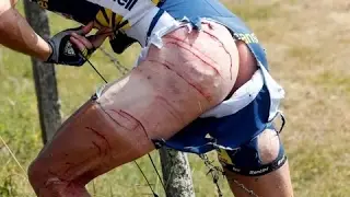 Mark Cavendish crash in Giro by Roberto Ferrari Giro 2012 stage 3!!!! (Slow mo footage)