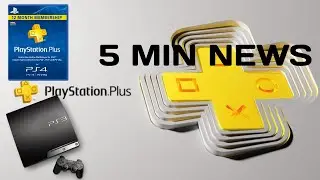 Update For New PlayStation Plus, Ps3 Emulator For PS5 | 5 Min News