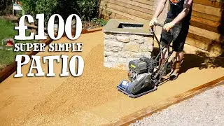 LAYING SELF BINDING GRAVEL - Great Patio Alternative