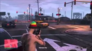Funny GTA 5 Train Hit !