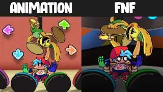 FNF Character Test | Gameplay VS Minecraft Animation | Bunzo Bunny  (Poppy Playtime Chapter 2)