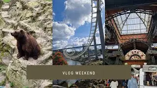 Vlog Weekend, Влог Выходной День, Заповедник и Парк Аттракционов.  Тихий голос.
