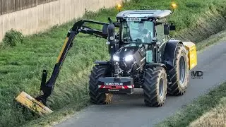 Je teste le Deutz Fahr 6125 C avec une épareuse MC Connel !