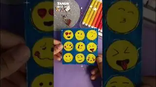 How To Make Emoji Stickers 😀/ Diy sticker making 