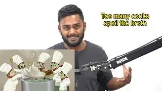 Too many cooks spoil the broth - English Proverb