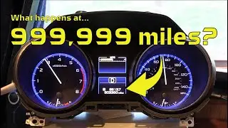 What happens when a Subaru Legacy odometer reaches 999,999 miles?  I want to know!