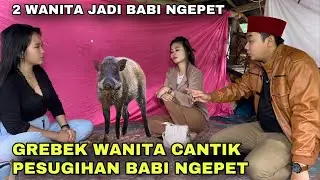 GREBEK WANITA CANTIK LAKUKAN PESUGIHAN BABI NGEPET