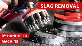 Slag removal made easy - boeck tools on handheld machines