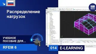 Учебное пособие по RFEM 6 для начинающих | 014 Нагрузки | Поверхность для передачи нагрузки