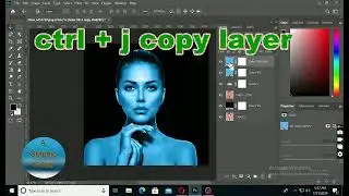 double dual lighting exposure effect photoshop adobe