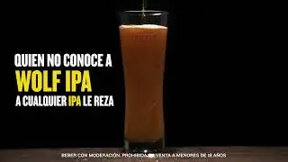 Quien no conoce a WOLF IPA, a cualquier IPA le reza