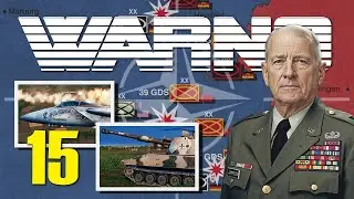 INCREDBILE ARTILLERY PARK solidifies VICTORY! | WARNO Campaign - Fulda Gap #15 (NATO)