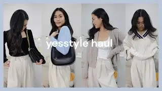 trying clothes from yesstyle | simple, comfy & cute