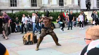 Street Entertainer & a Crystal Ball