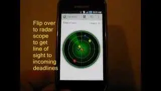 Task Radar Android App Demo