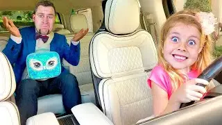 Milana pretends to be a parent for dad