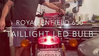 Royal Enfield 650 LED 1157 taillight bulb
