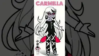💞CARMILLA CARMINE (Hazbin Hotel) in Gacha Life 2💞 