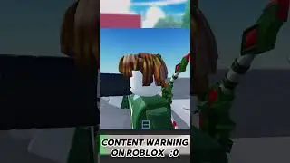⚠ Content Warning on Roblox | Content Disclaimer [ IC ]