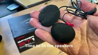 Fitting the Sena Spider ST1 Motorcycle mesh communication system