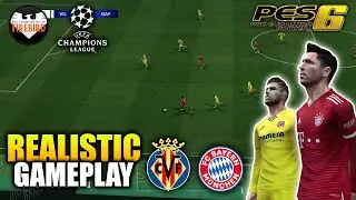 PES 6 Patch Firebird March Edition 21/22 | UEFA CL (Villarreal CF vs Bayern Munich) | FHD 60Fps