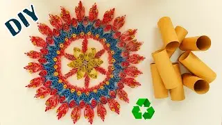 Recycle toilet paper rolls by doing this idea! ♻️| Craft Ideas