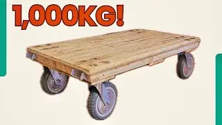 DIY Heavy duty trolley 1000kg!