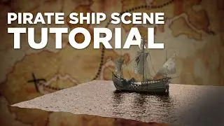 Pirate Ship Scene Tutorial | Blender 2.8