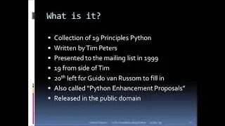 PEP20-The Zen Of Python