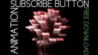 Subscribe Button Animation 60FPS [FREE DOWNLOAD] - Sony Vegas & After Effects