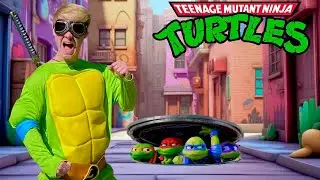 I BECAME A REAL LIFE TEENAGE MUTANT NINJA TURTLE!