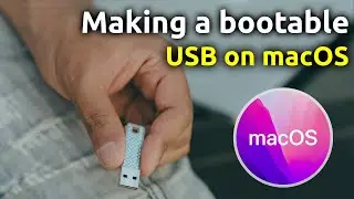 Making a bootable USB drive on MacOS - Works with any operating system!