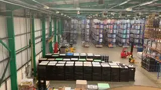 Take a look at our warehouse this morning
