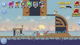 Angry Birds Friends Level 1 Tournament 1628 three stars NO POWER-UP walkthrough 2025-10-11
