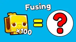 Fusing x100 GOLDEN NINJA TURTLES in Pet Simulator 99!