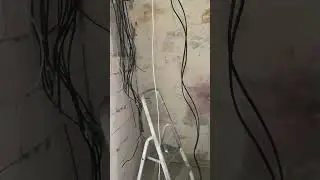 Электромонтаж перед штукатуркой