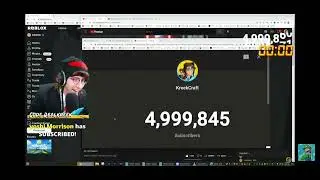 Kreekcraft getting 5M subscribe (video by MLT gaming)