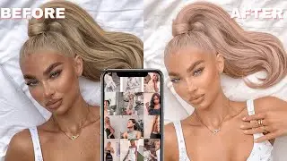 selfie Preset lightroom | how i edit my instagram photos / free preset