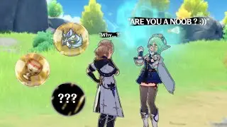 This Genshin Impact Player Called My Albedo Noob...