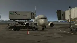 X-PLANE 12 AI FLIGHT OVER ALASKA FAIRBANKS PAFA - MERLE K PACV DEFAULT B737 ORTHOS  X-WORLD SCENERY
