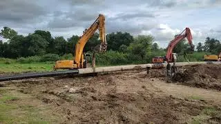 Pipe section shifting
