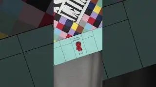 Adding RED to the board as the utility spaces! ❤️🧣 #monopoly #taylorswift #erastour